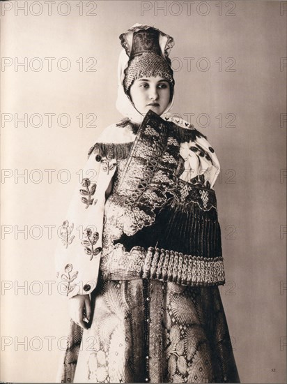 Young Russian woman Northern Russia