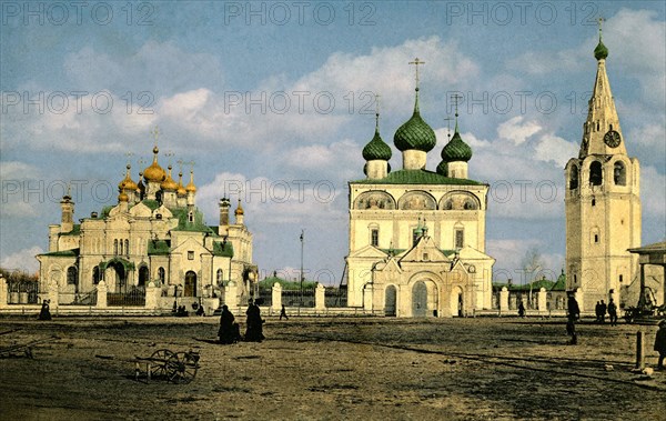 Cathedral Square in Vyazniki circa  1913