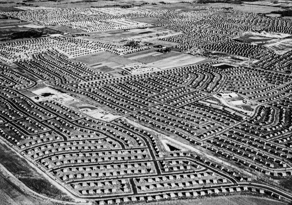Aerial View of Levittown