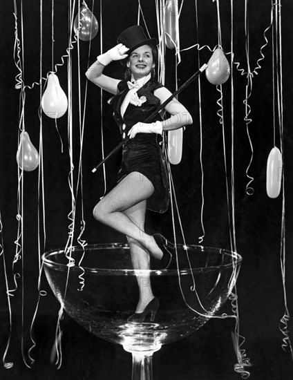 Actress Mercedes McCambridge