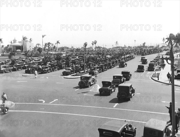 Biscayne Boulevard In Miami