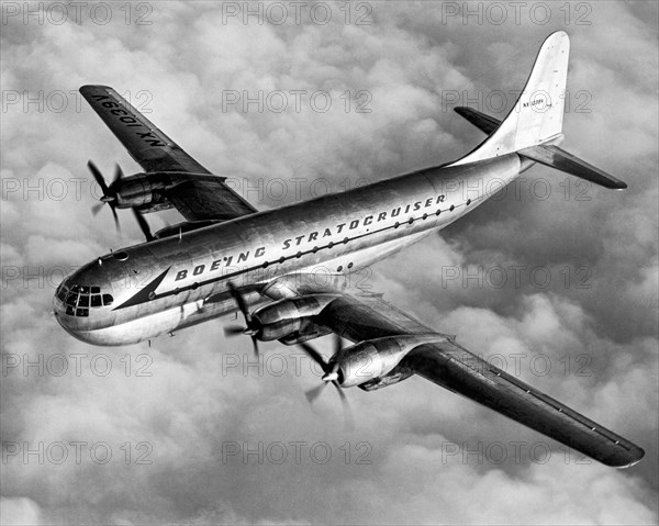 Boeing Stratocruiser In Flight