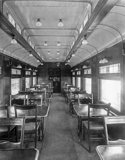 Interior Of A Pullman Car