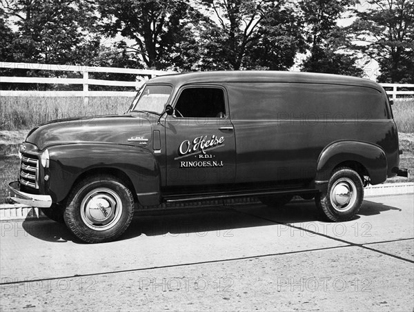 A GMC 250 Panel Truck.