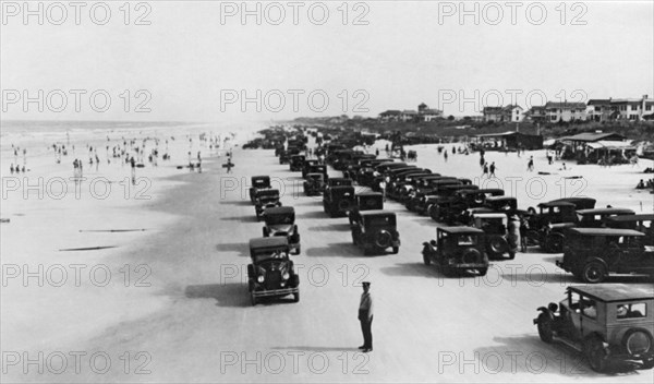 Vehicles On Daytona Beach