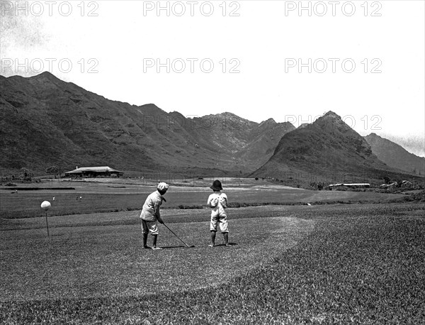 Boys At Honolulu Country Club