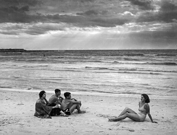 Cape Cod Beach Scene