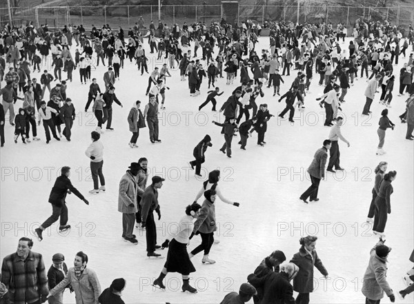 Wollman Rink In Central Park