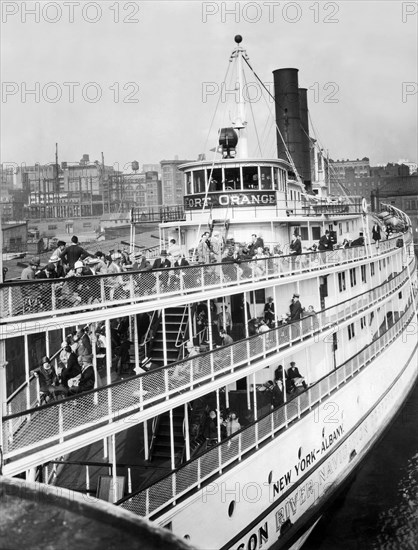 Hudson River Ferry Boat