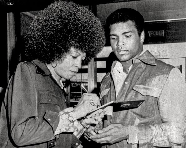 Muhammad Ali and Angela Davis