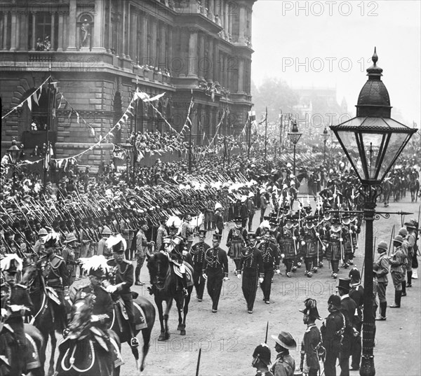 Coronation of king Edward VII.