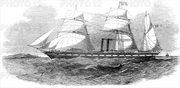 The Antelope And Australian Screw Steam Ship.