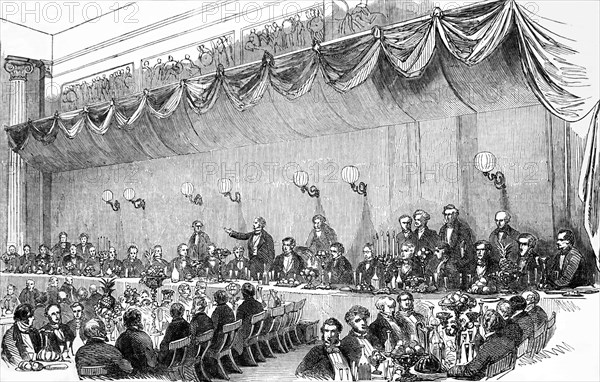 The Banquet For Mr Ingersoll.
