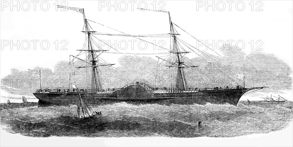 The Caloric Steam Ship Ericsson.