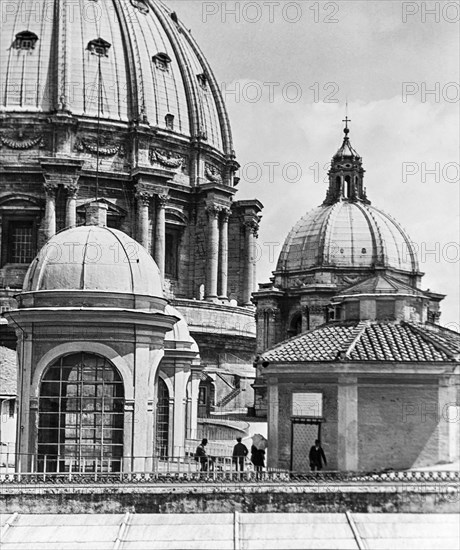 The Roof St Peter's Italy Rome.