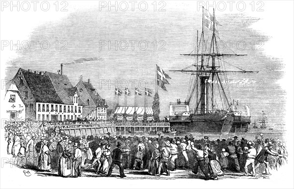 Arrival Of The King Of Denmark At Flensburg.