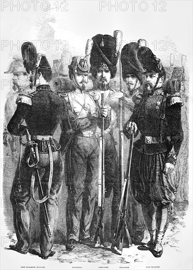 Infantry Of The French Imperial Guard.