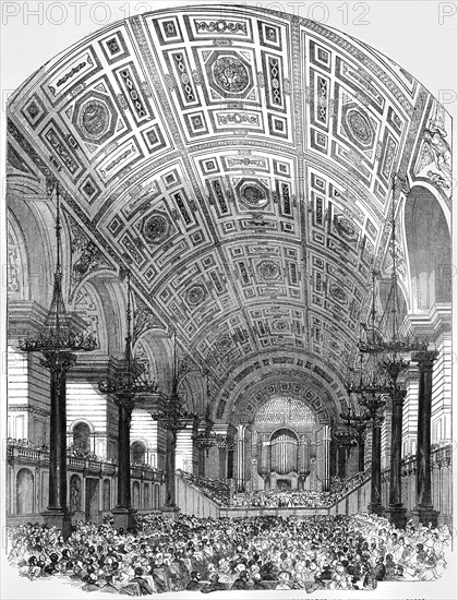 Interior Of St George's Hall.