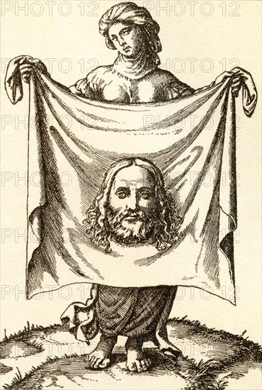 The Veil of Veronica, or Sudarium.