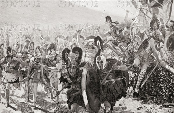 The Battle of Marathon.