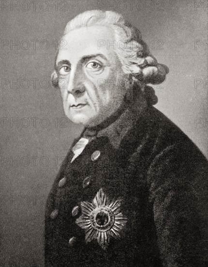 Frederick II aka Frederick the Great.