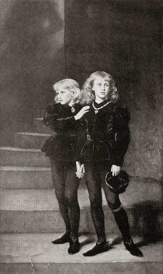 The princes in the Tower.