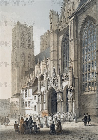 Monuments D'Architecture et de Sculpture en Belgique 1855.