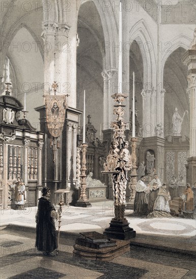 Monuments D'Architecture et de Sculpture en Belgique 1855.