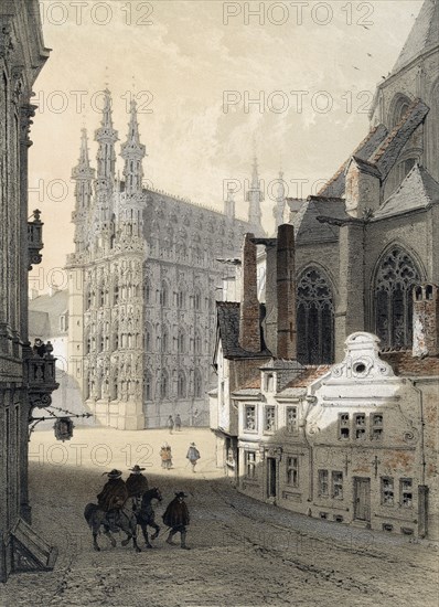 Monuments D'Architecture et de Sculpture en Belgique 1855.