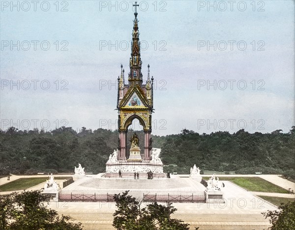 The Albert Memorial in Hyde Park.