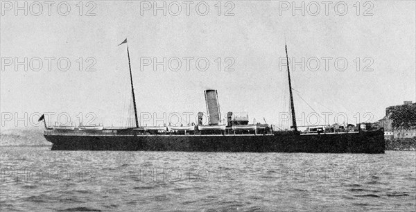 The hospital ship the Princess of Wales.