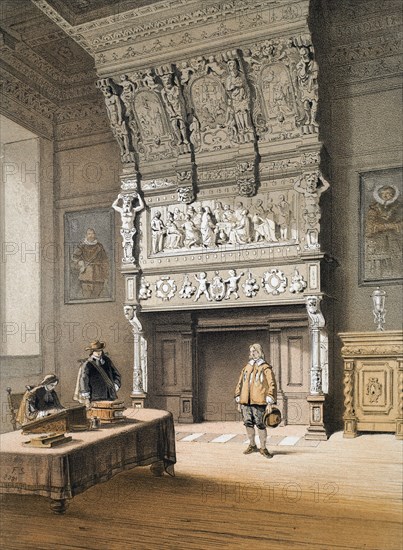 The marriage hall at the town of Antwerp.