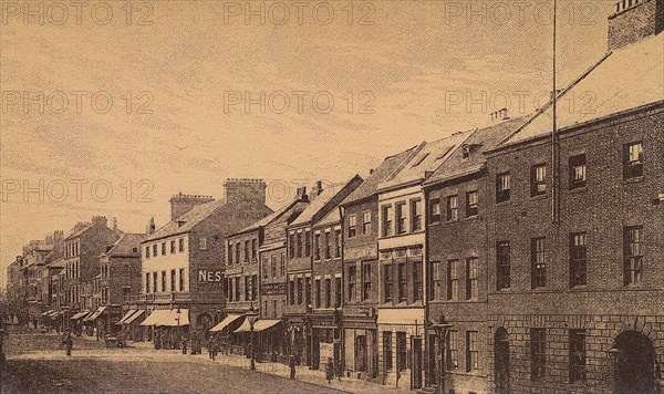 The Conservative club and Pilgrim Street.