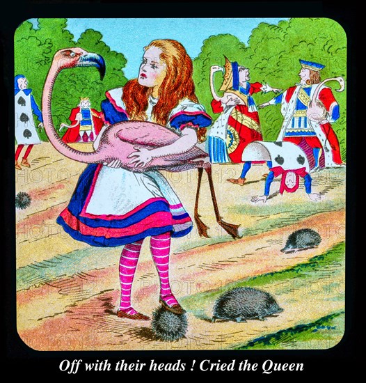 Alice in Wonderland chapter 3.