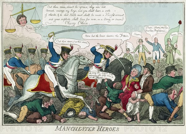 The Peterloo Massacre.