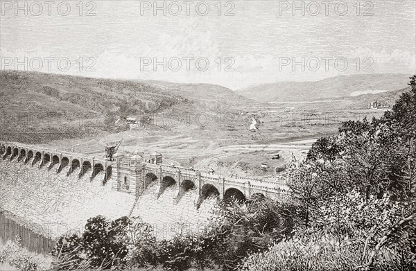 Lake Vyrnwy reservoir.