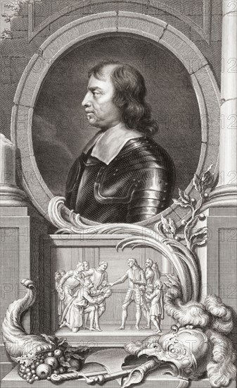 Oliver Cromwell.