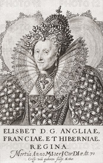 Queen Elizabeth I of England.