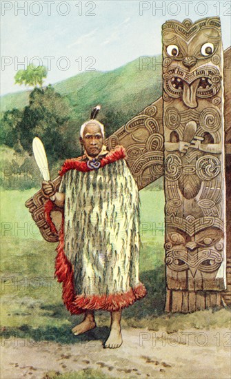 Maori chief.