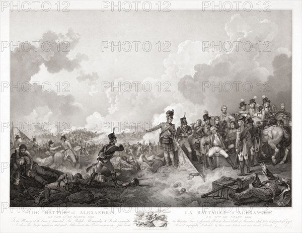 The Battle of Alexandria also called the Battle of Canope.