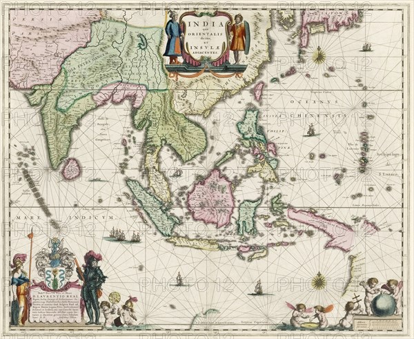 Map of South-East Asia.