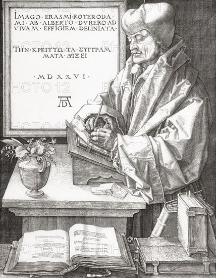 Desiderius Erasmus Roterodamus.