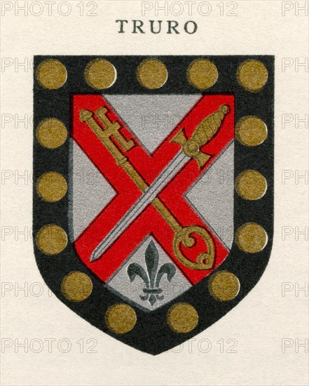 Coat of arms of the Diocese of Truro.