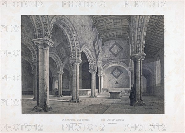 Interior of the Lady Chapel in Durham Cathedral.