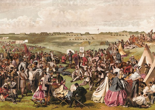 The Wimbledon Rifle Competition of 1864.