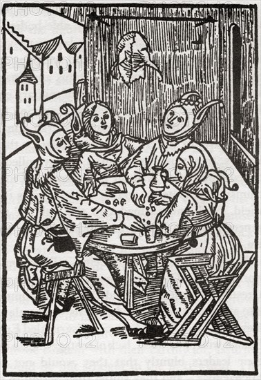 A 16th century gambling school.