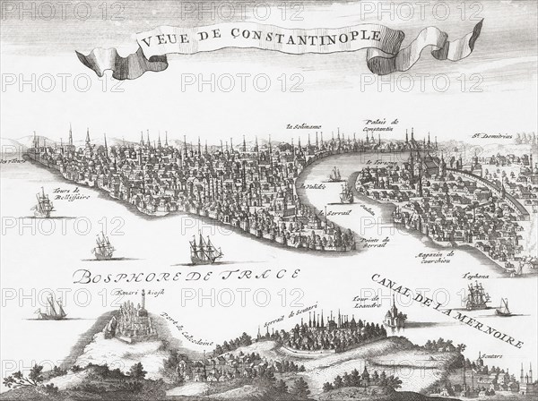 View of Constantinople.