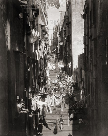 Via Pallonetto S. Lucia in Naples.