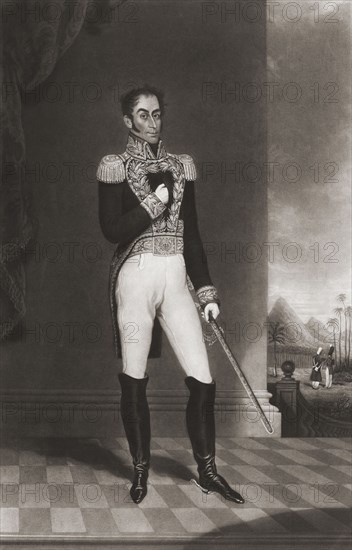 Simon Jose Antonio de la Santisima Trinidad Bolivar Palacios Ponte y Blanco.