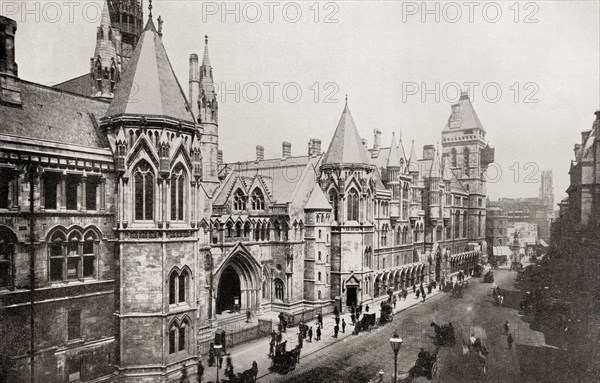 The Royal Courts of Justice aka The Law Courts.